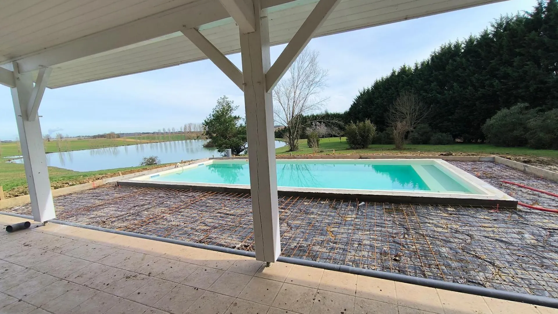Villa Sheila - Au Bord De L'Eau Avec Piscine Prechac  프랑스
